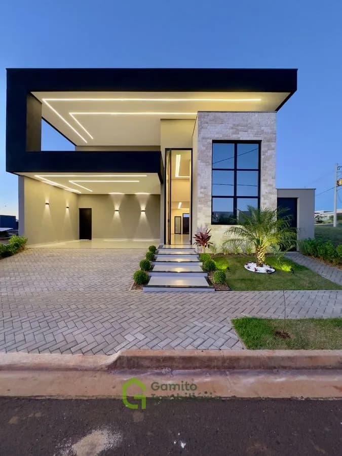 Casa com 3 Suítes, Escritório, Climatizada e Bem Localizada no Condomínio Quinta do Lago Lec Leman — foto 1