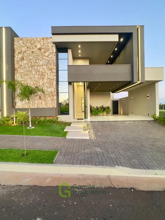 Casa nova com 3 suítes, climatizada, energia folovoltaica e automatizada no quinta do lago lac leman — foto 1
