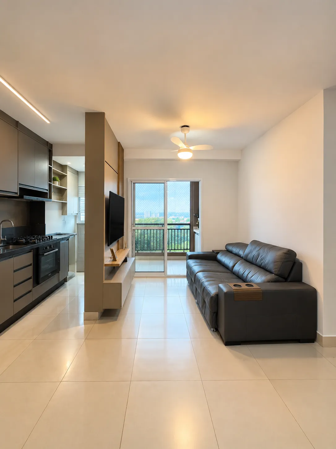 APARTAMENTO COM 3 DORMITÓRIOS E 2 VAGAS DE GARAGEM NO COND DELL'ORO — foto 1